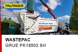 BENNE WASTEPAC ET GRUE PK18502SH
